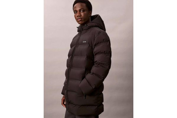Ανδρικό Μπουφάν Μαύρο Calvin Klein LV04LD516G-UB1