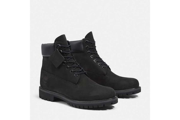 Ανδρικά Δερμάτινα Μποτάκια Μαύρα Timberland TB0110073-001