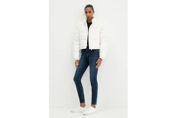 Γυναικείο Μπουφάν Εκρού Tommy Jeans DW0DW21620-YBH