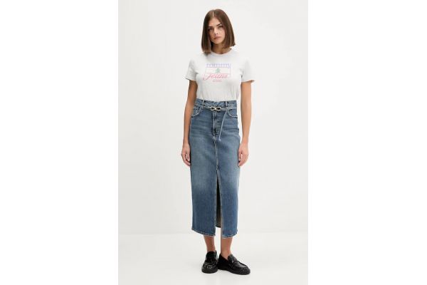 Γυναικείο T-shirt Γκρι Tommy Jeans DW0DW21533-P09