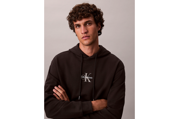 Ανδρικό Φούτερ Μαύρο Calvin Klein LV04RD243G-UB1