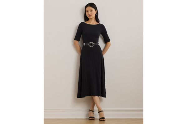 Γυναικείο Munzie Φόρεμα Μαύρο Ralph Lauren 200973599001