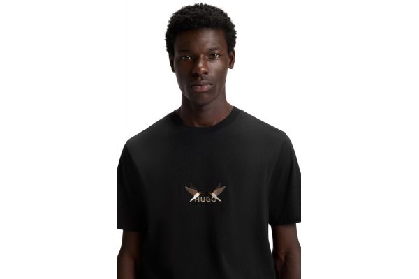 Ανδρικό Dugolini T-Shirt Μαύρο Hugo 50549157-001