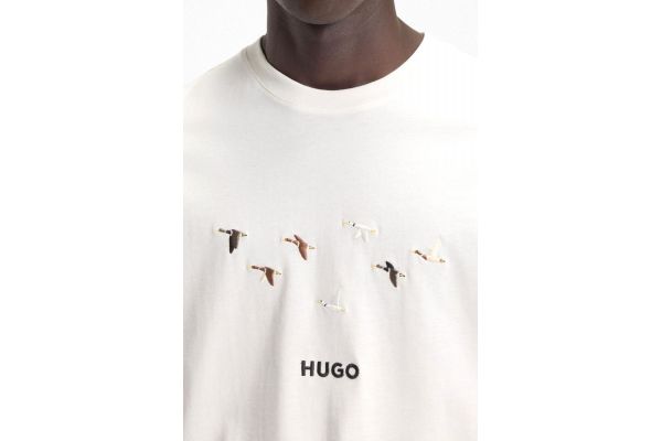 Ανδρικό Dugolini T-Shirt Λευκό Hugo 50549154-102