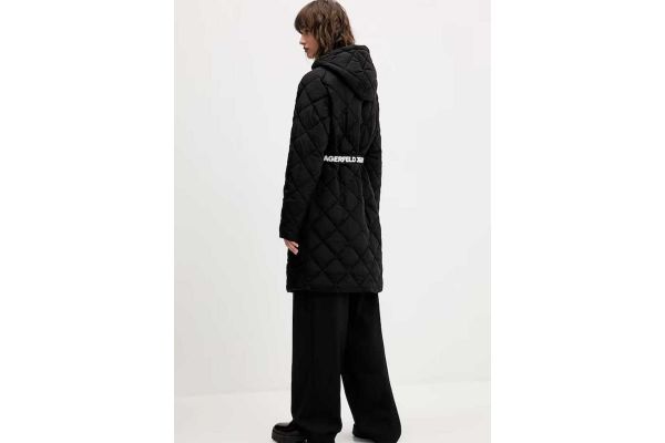 Γυναικείο Μπουφάν Μαύρο Karl Lagerfeld Jeans A4W15054-999