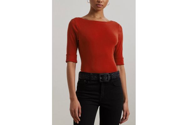 Γυναικείο Judy T-shirt Κόκκινο Ralph Lauren 200654963193-600