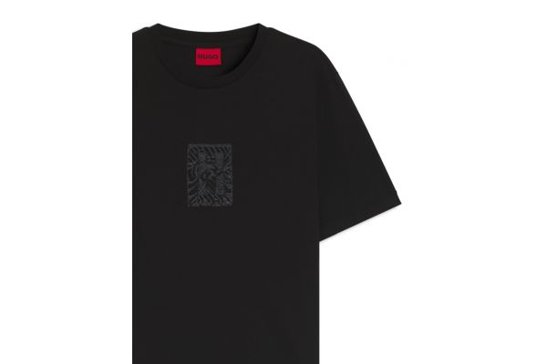 Ανδρικό Dadso T-shirt Μαύρο Hugo 50546804-001