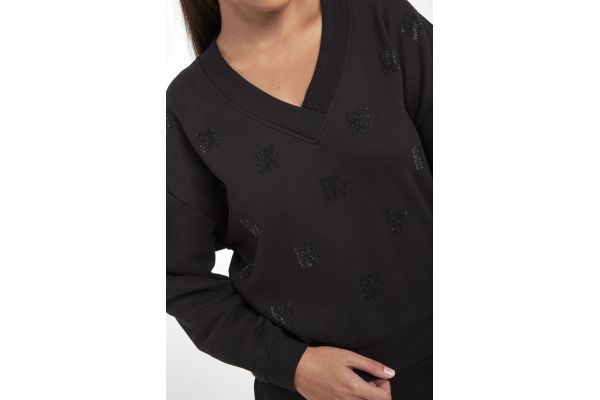 Γυναικείο Φούτερ Μαύρο DKNY DP5T1465-BBL