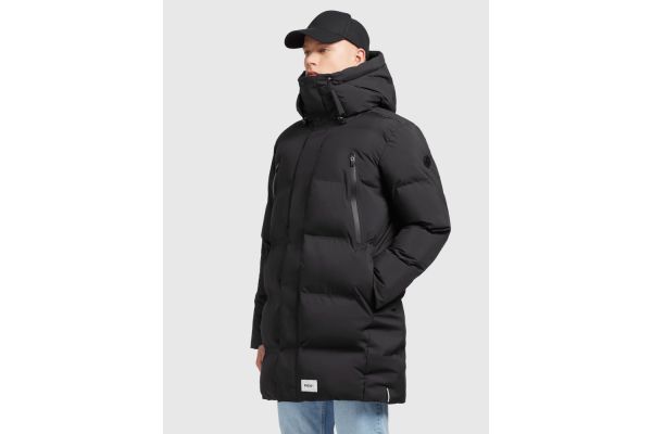 Ανδρικό Morse3 Μπουφάν Μαύρο Khujo KJ2011CO253-BLACK