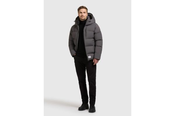 Ανδρικό Silas3 Μπουφάν Γκρι Khujo KJ2070JK253-232