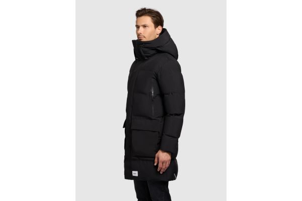 Ανδρικό Winer3 Μπουφάν Μαύρο Khujo KJ2012CO253-BLACK