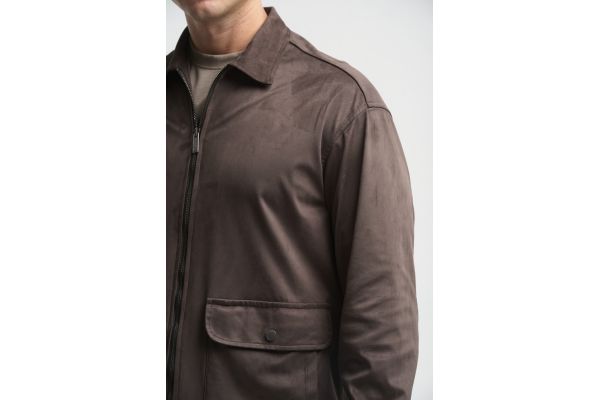 Ανδρικό Oveshirt Καφέ Royal Denim KITAMI5138-BROWN