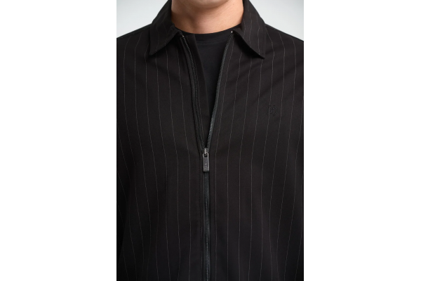 Ανδρικό Overshirt Μαύρο Royal Denim ASIMOV5137-BLACK