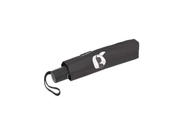 Ikon Ομπρέλα Μαύρη Karl Lagerfeld A4W50005-999 BLACK