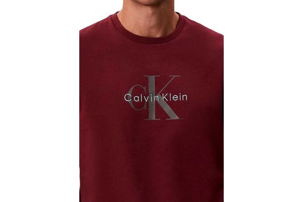 Ανδρικό Hero Monologo T-shirt Μπορντό Calvin Klein LV04RB862G-WCV