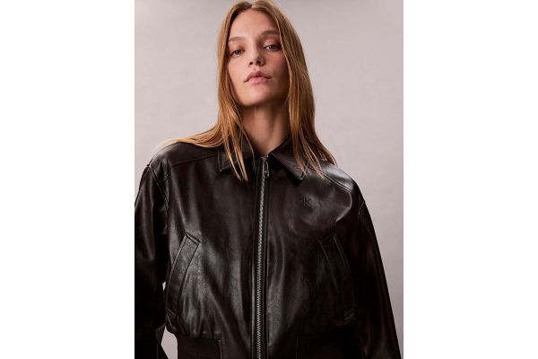 Γυναικείο Bomber Μπουφάν Μαύρο Calvin Klein LV047C518G-UB1