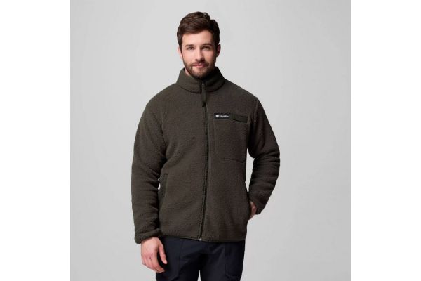Ανδρική Rugged Ridge High Pile Ζακέτα Χακί Columbia 2135481-366