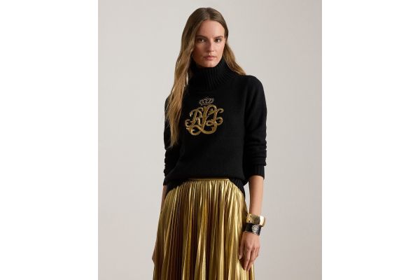 Γυναικείο Kexley Ζιβάγκο Πουλόβερ Μαύρο Ralph Lauren 200979687001-001