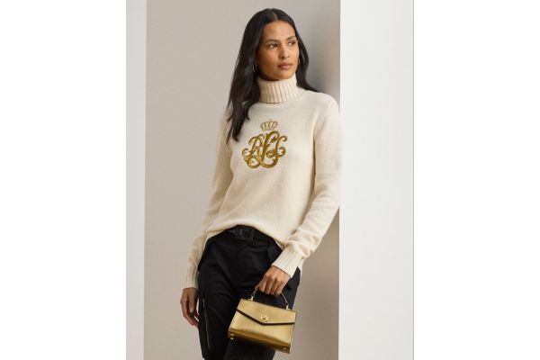 Γυναικείο Kexley Ζιβάγκο Πουλόβερ Εκρού Ralph Lauren 200979687002-101