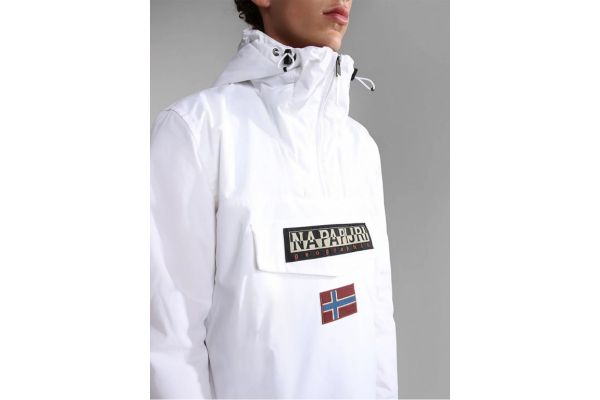 Ανδρικό Rainforest Winter 3 Μπουφάν Λευκό Napapijri NP0A4GMC-0021