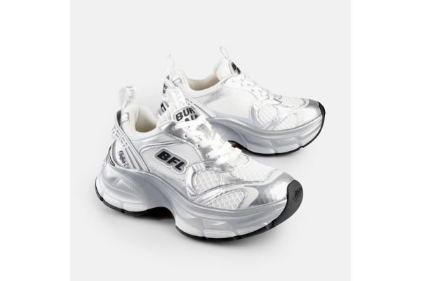 Γυναικεία Ridr Sneakers Λευκά Buffalo BUF1636554-WHITE SILVER