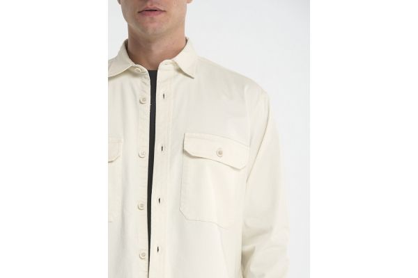 Ανδρικό Overshirt Εκρού Royal Denim SKIVE5140-PANNA