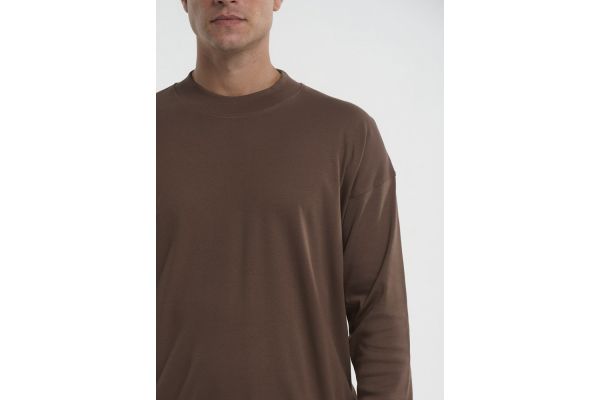 Ανδρικό Φούτερ Καφέ Royal Denim MASUDA4053-BROWN