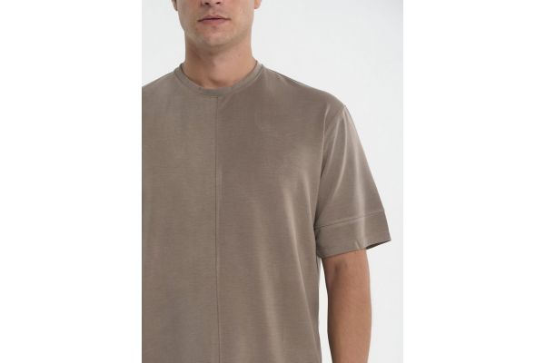Ανδρικό T-shirt Καφέ Royal Denim IMPERIA4054-TAUPE