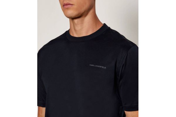 Ανδρικό T-shirt Navy Μπλε Karl Lagerfeld 755002 554200-690