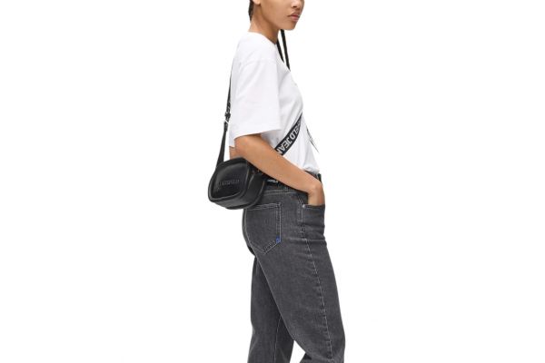 Γυναικεία Puffy Τσάντα Χιαστί Μαύρη Karl Lagerfeld Jeans A4W30153-999 BLACK