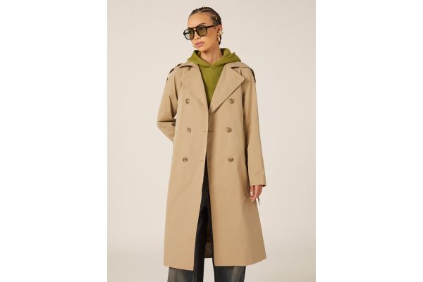 Γυναικεία Καπαρντίνα Μπεζ Alcott CP2375DOAX15-BEIGE MEDIUM