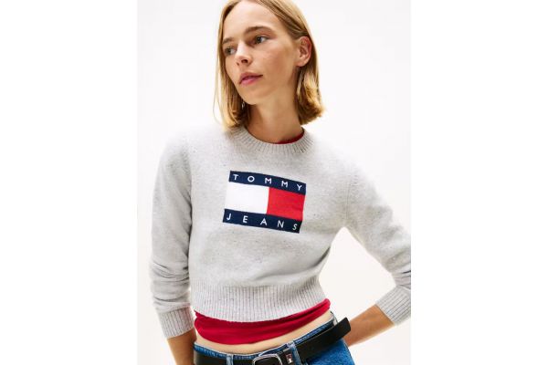 Γυναικείο Πουλόβερ Γκρι Tommy Jeans DW0DW21690-P09