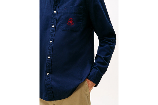 Ανδρικό Πουκάμισο Navy Μπλε Tommy Hilfiger MW0MW40890-C7G