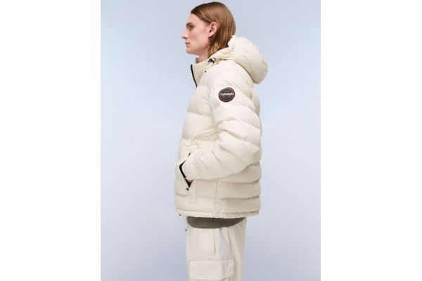 Ανδρικό Terez Μπουφάν Εκρού Napapijri NP0A88TG-N1J1