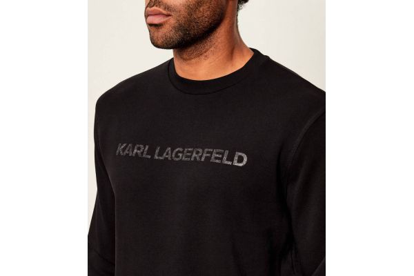 Ανδρικό Φούτερ Μαύρο Karl Lagerfeld 705020 554910-990