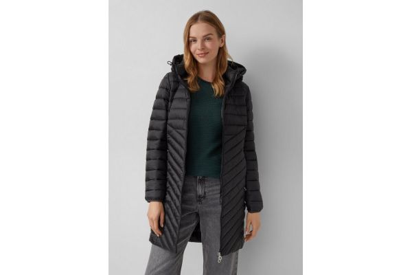 Γυναικείο Μπουφάν Μαύρο S.Oliver 2170653-9999