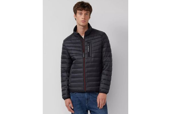 Ανδρικό Μπουφάν Μαύρο S.Oliver 2167439-9999