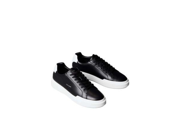 Ανδρικά Δερμάτινα Chunky Sneakers Μαύρα Calvin Klein YM0YM01344-0GM