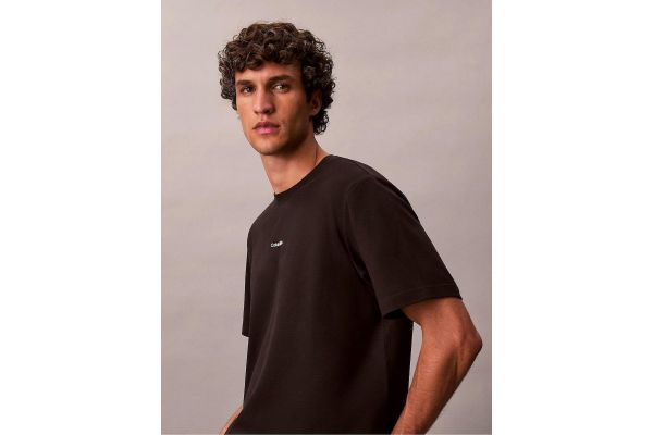 Ανδρικό T-shirt Μαύρο Calvin Klein LV04LC241G-UB1