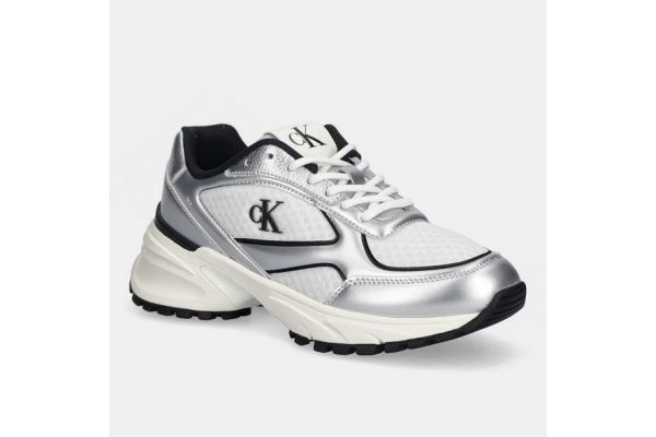 Γυναικεία Hike Sneakers Ασημί Calvin Klein YW0YW02063-0IX