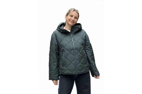 Γυναικείο Μπουφάν Πράσινο S.Oliver 2166579-6933