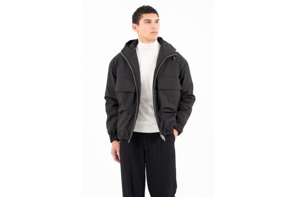 Ανδρικό Bomber Μπουφάν Μαύρο Vittorio BALSAN-BLACK