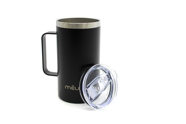 Ποτήρι Θερμός 750ml Μαύρο Mele M980-BLACK