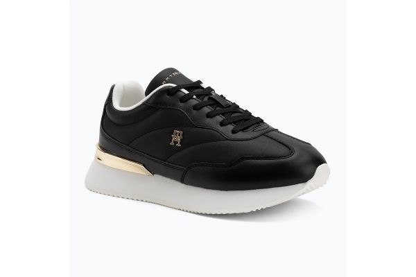 Γυναικείο Chic Fashion Runner Sneakers Μαύρα Tommy Hilfiger FW0FW09033-0GM