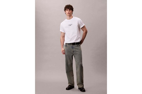 Ανδρικό T-shirt Λευκό Calvin Klein LV04RC851G-YAA