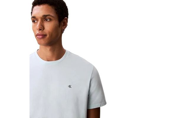 Ανδρικό Monogram T-shirt Λευκό Calvin Klein LV04RD254G-YAF