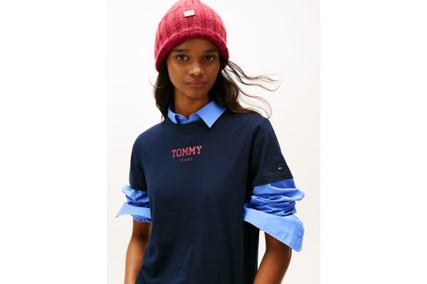 Γυναικείο T-shirt Navy Μπλε Tommy Jeans DW0DW21842-C1G