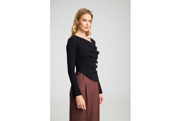 Γυναικεία Paula Ζακέτα Black Mind Matter MML25-02-09-011