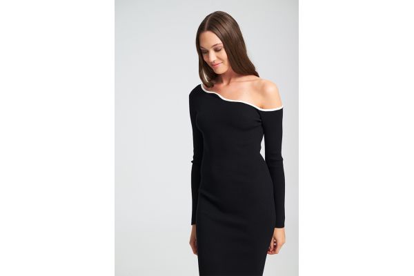 Γυναικείο Elston Πλεκτό Φόρεμα Black Mind Matter MML25-02-09-067