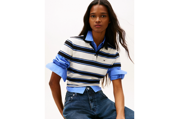 Γυναικείο Ριγέ Polo Tommy Jeans DW0DW21931-0FB